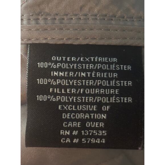 Kate Lord Whatley Quilted Vest Golf Zip & Snap Front Pockets M Adjustable Waist - Picture 8 of 9